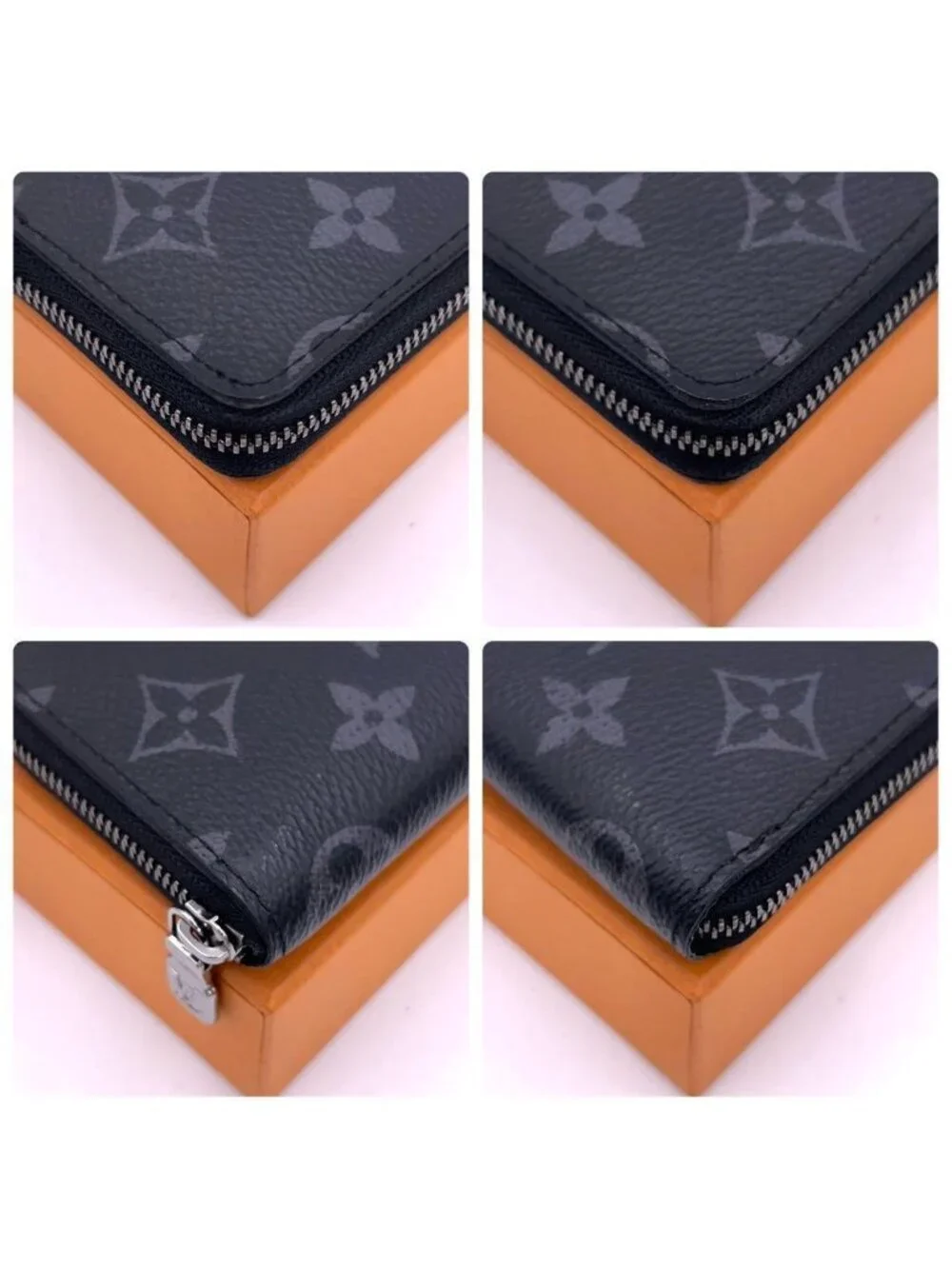 Louis Vuitton Monogram Eclipse Zippy Coin Purse